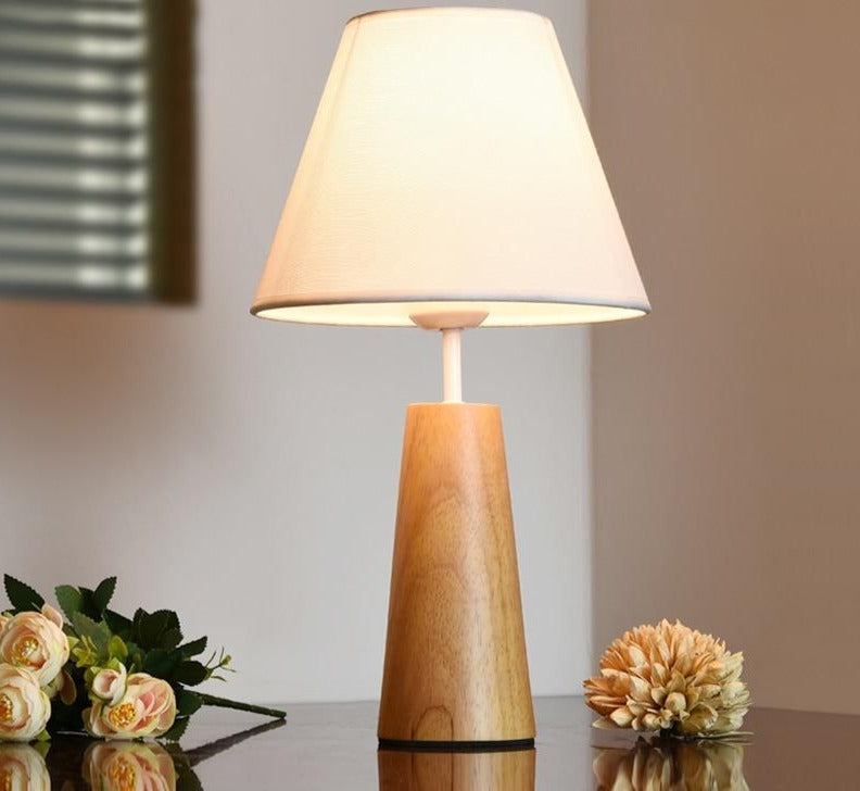 Indiana - Wooden Base Table Lamp - 
The contemporary style of Indiana - Wooden Base Table Lamp will perfectly make every room in house look peaceful and relaxing.
Made from premium wood...